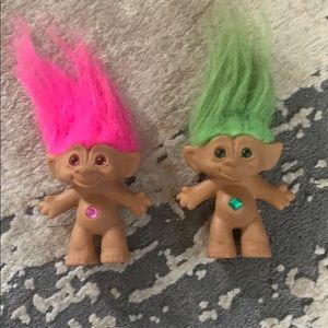 Vintage Troll dolls